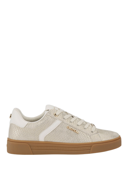 Carvela Daze Gum Trainers, Gold