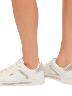 Carvela Daze Jewel Trainers, Gold - view 2, Gold