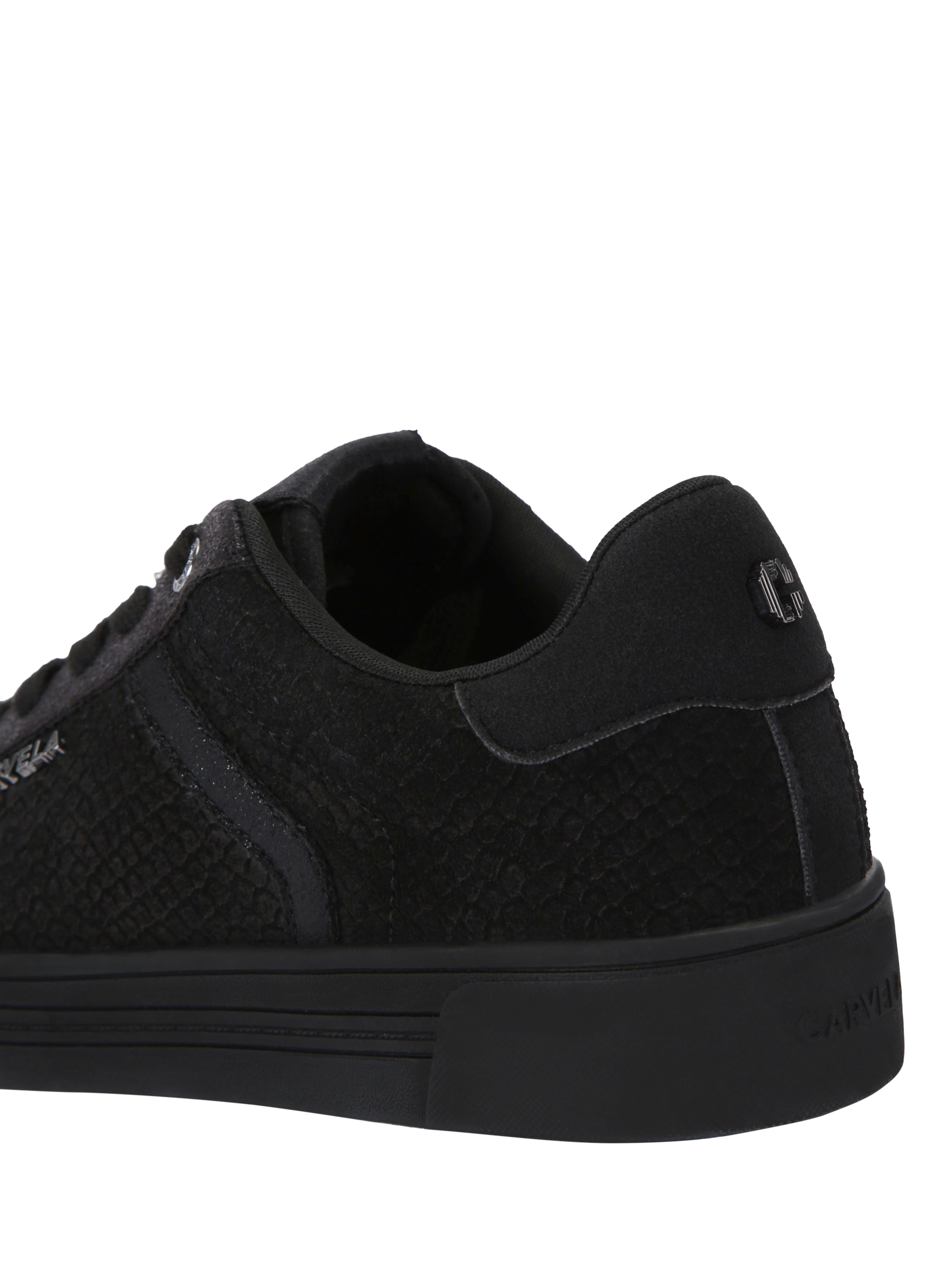 Product image 3 of 4, which shows Carvela Daze Lace Up Trainers, Black, 3