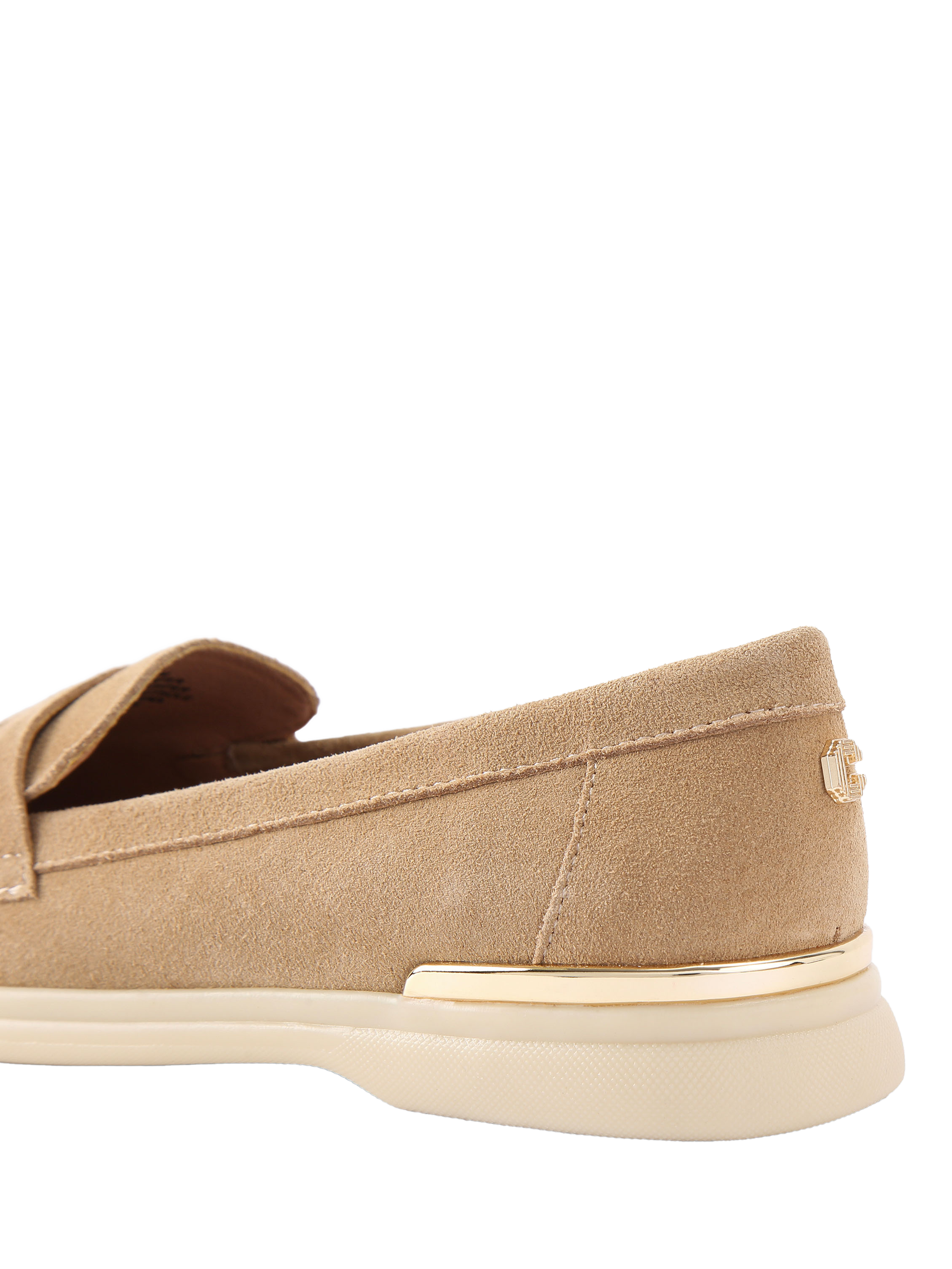 Product image 4 of 4, which shows Carvela Fia Suede Loafers, Brown Tan, 3