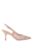 Carvela Lavish Jewel Embellished Court Shoes, Pink Blush