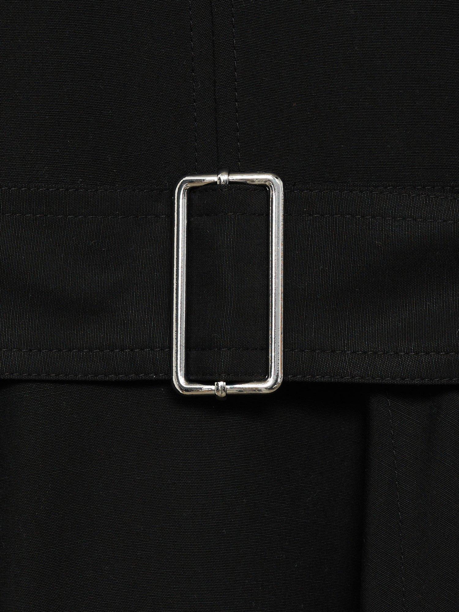 Product image 9 of 9, which shows Mango Bassett Belted Midi Dress, Black, 10