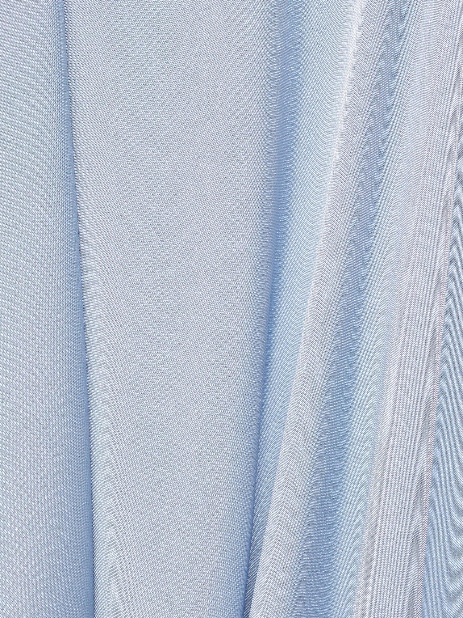 Product image 5 of 7, which shows Mango Leia Asymmetric Chiffon Dress, Pastel Blue, 10