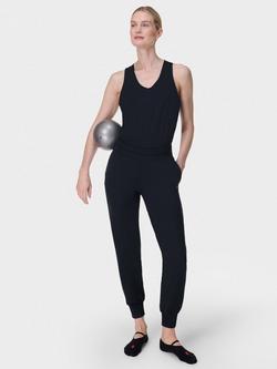 Sweaty Betty Gaia Performance Yoga Jumpsuit, Black