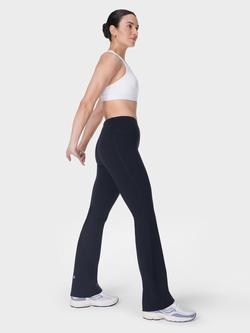 Sweaty Betty Power 34" Workout Bootcut Trousers, Black - view 2, Black