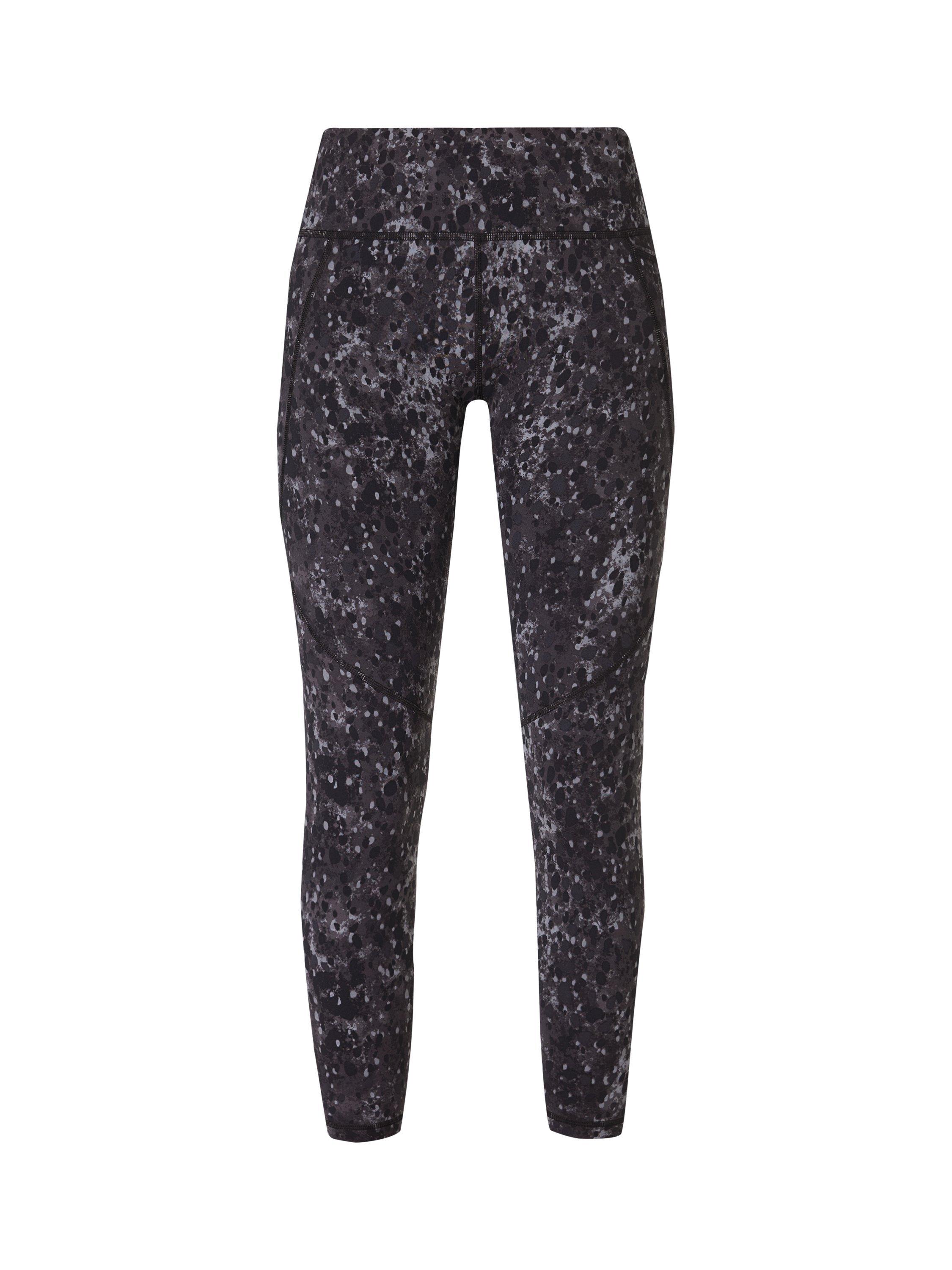 Product image 9 of 9, which shows Sweaty Betty Power 7/8 Workout Leggings, Black Ebony Print, XXS
