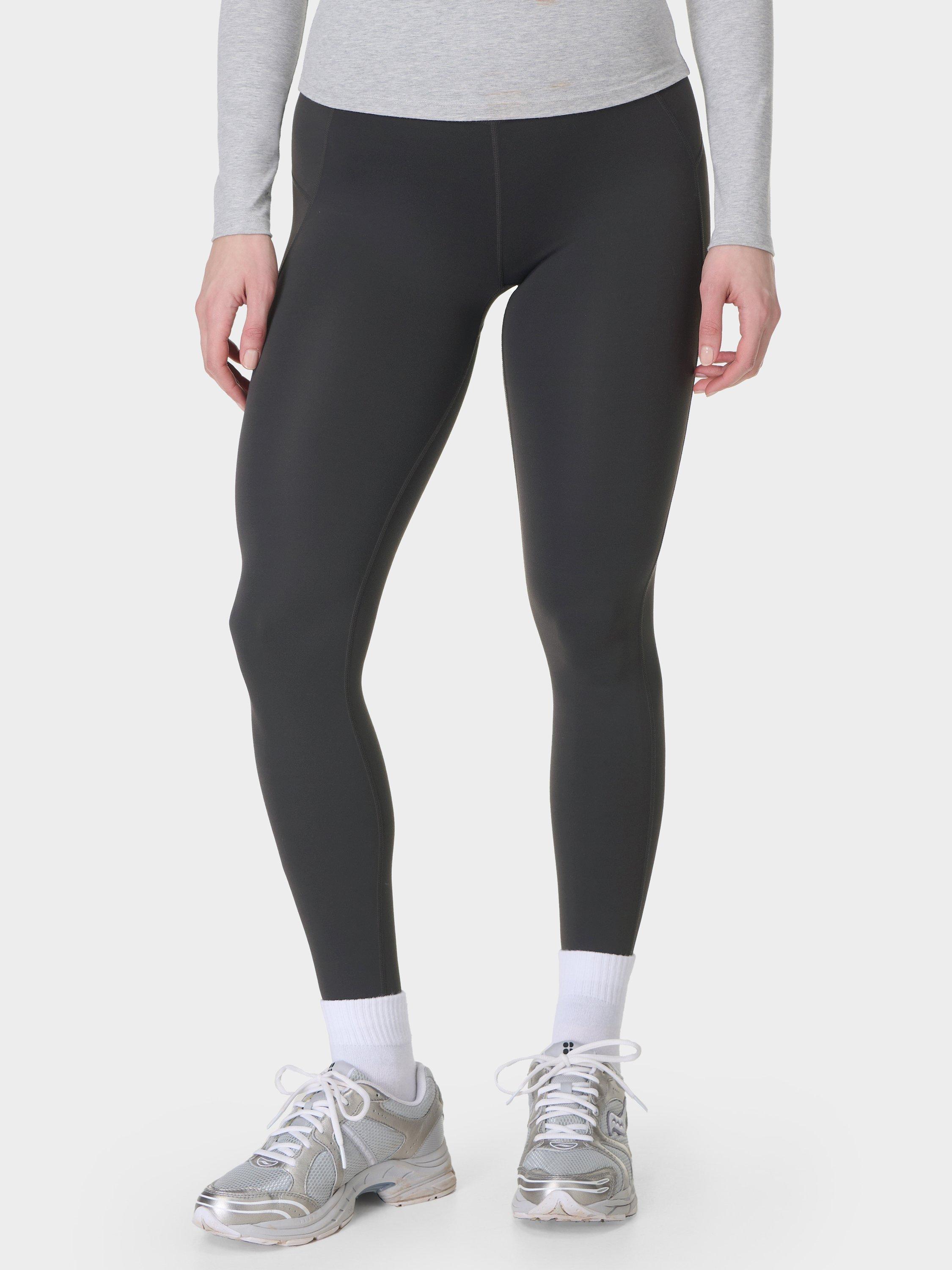 Product image 1 of 9, which shows Sweaty Betty All Day Leggings, Dark Grey, S