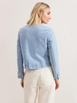 Phase Eight Ripley Denim Jacket, Blue - view 2, Blue