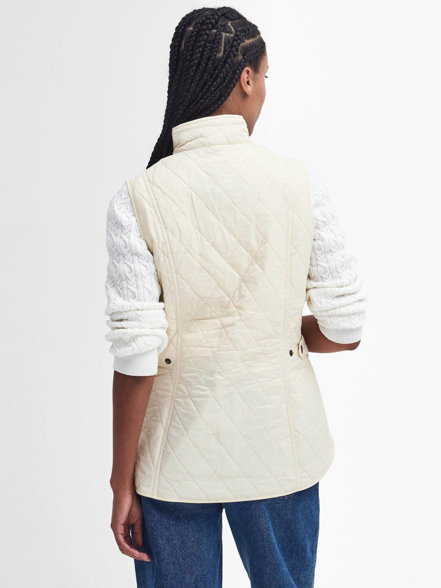 Product image 2 of 9, which shows Barbour Otterburn Quilted Gilet, Summer Pearl, 8