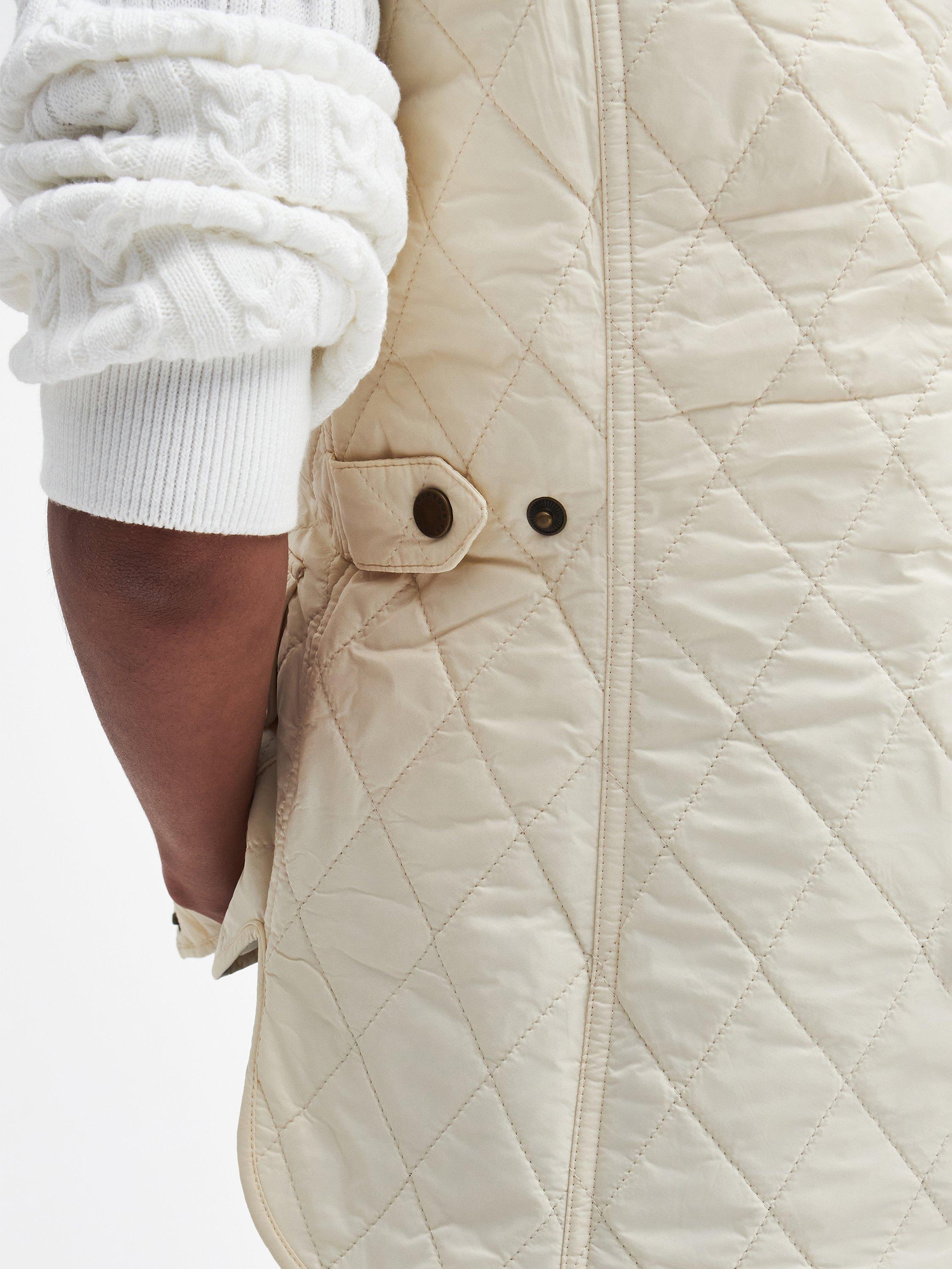 Product image 9 of 9, which shows Barbour Otterburn Quilted Gilet, Summer Pearl, 8