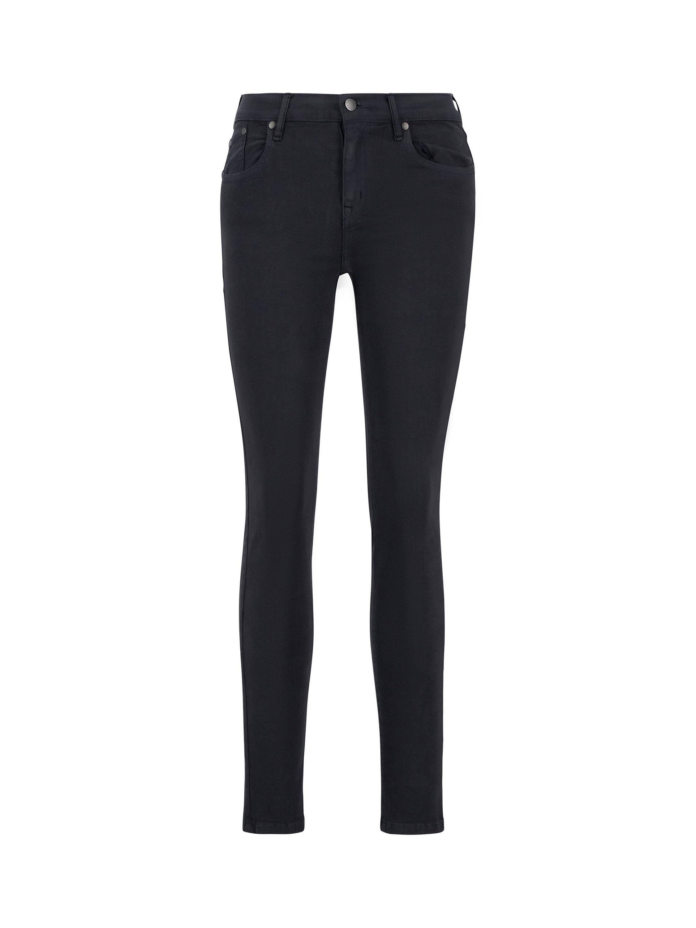 Product image 4 of 7, which shows Barbour Essential Slim Jeans, Navy, 8R