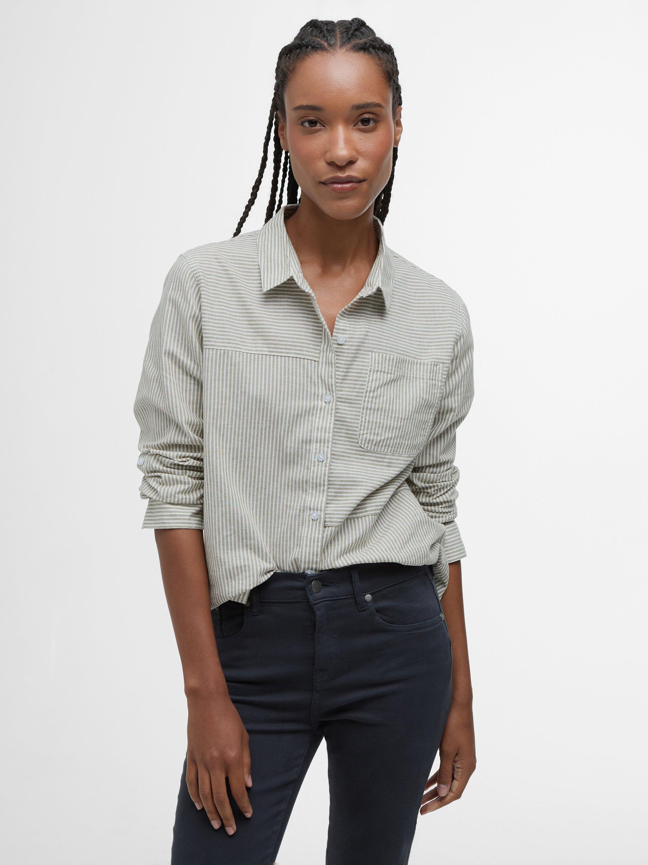 Product image 5 of 7, which shows Barbour Essential Slim Jeans, Navy, 8R