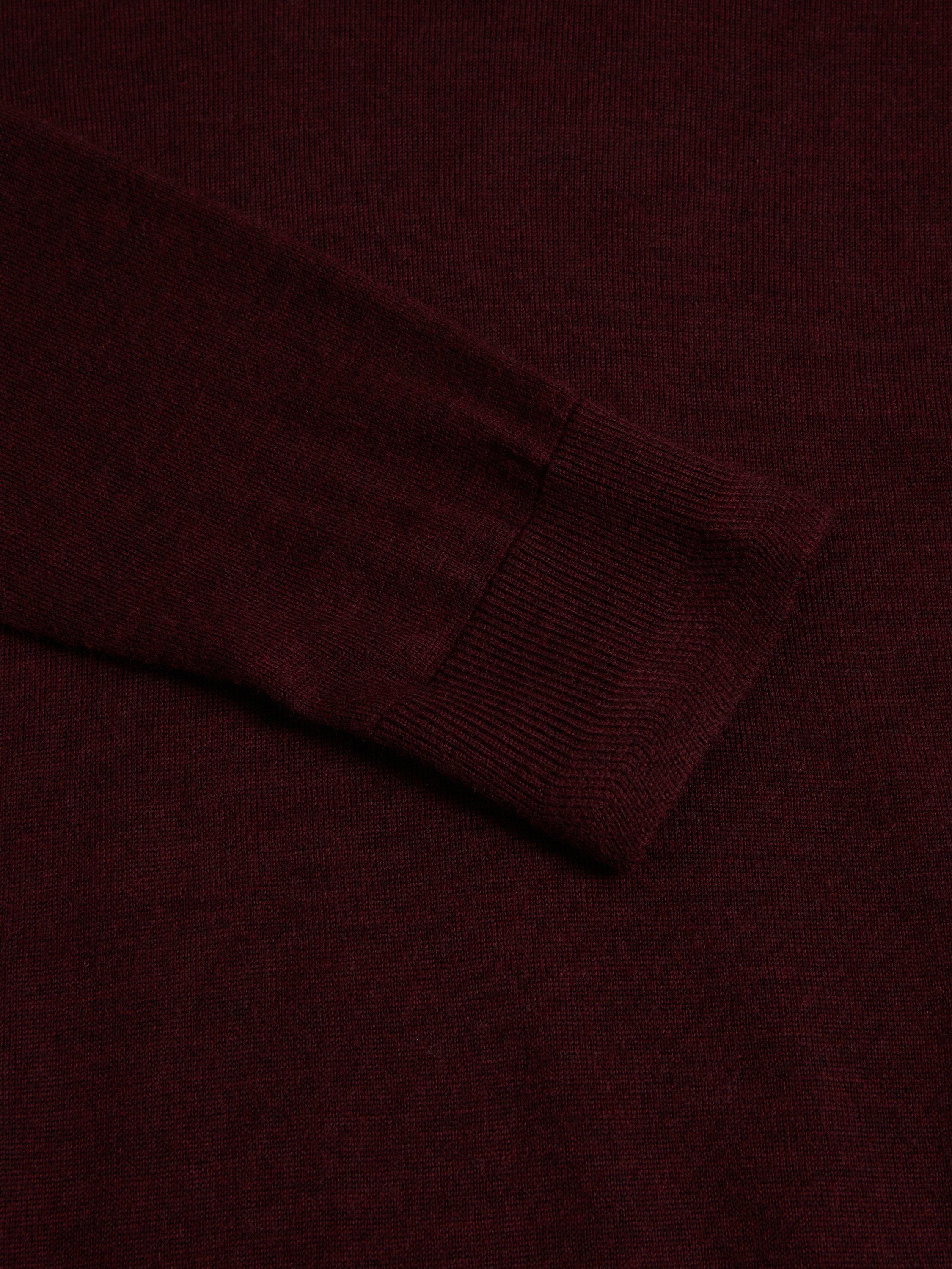 Product image 7 of 11, which shows Ted Baker Carnby Crew Neck Wool Jumper, Maroon, L