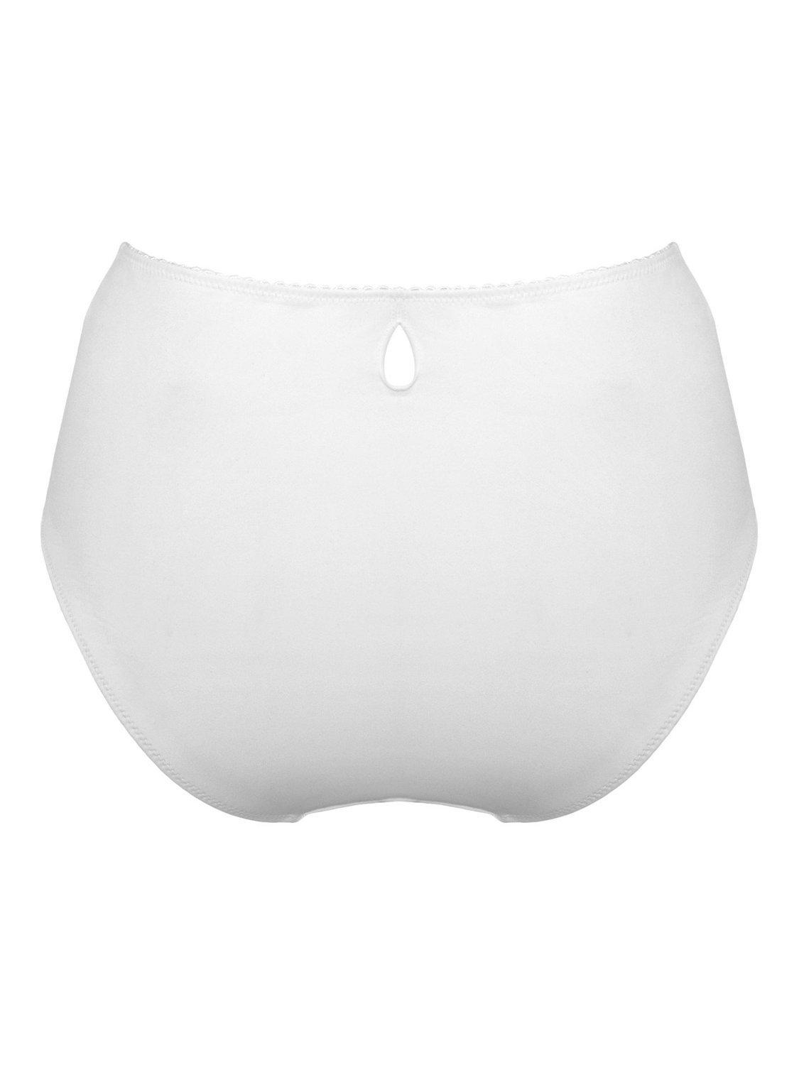 Product image 6 of 6, which shows Pour Moi St Tropez High Waist Knickers, White/Pink/Purple, 10