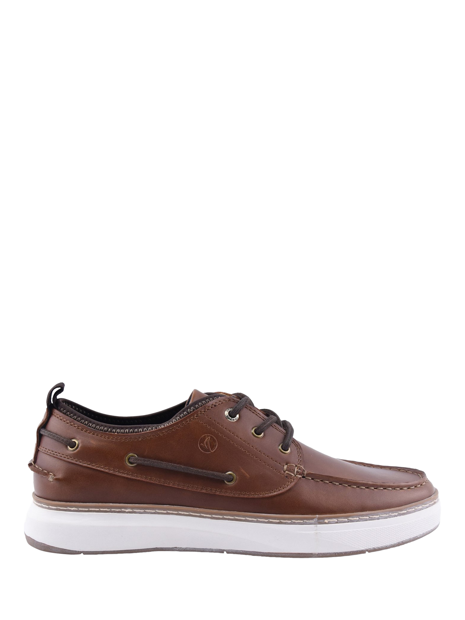 Product image 1 of 4, which shows Sperry Moc Neo Lace Up Boat Shoes, Brown, 6