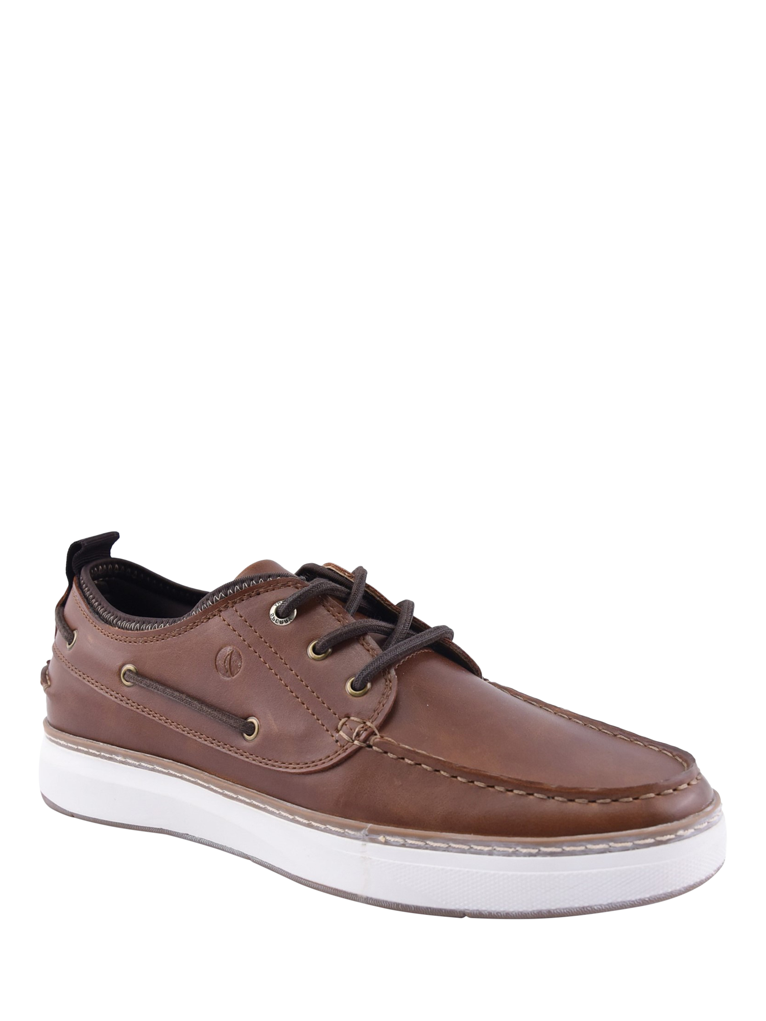 Product image 2 of 4, which shows Sperry Moc Neo Lace Up Boat Shoes, Brown, 6