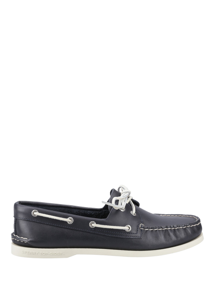 Sperry Authentic Original 2 Eye Wide Fit Boat Shoes, Navy