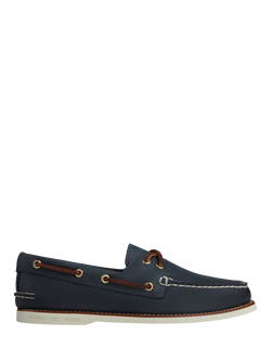 Sperry Gold Cup Leather Boat Shoes, Navy