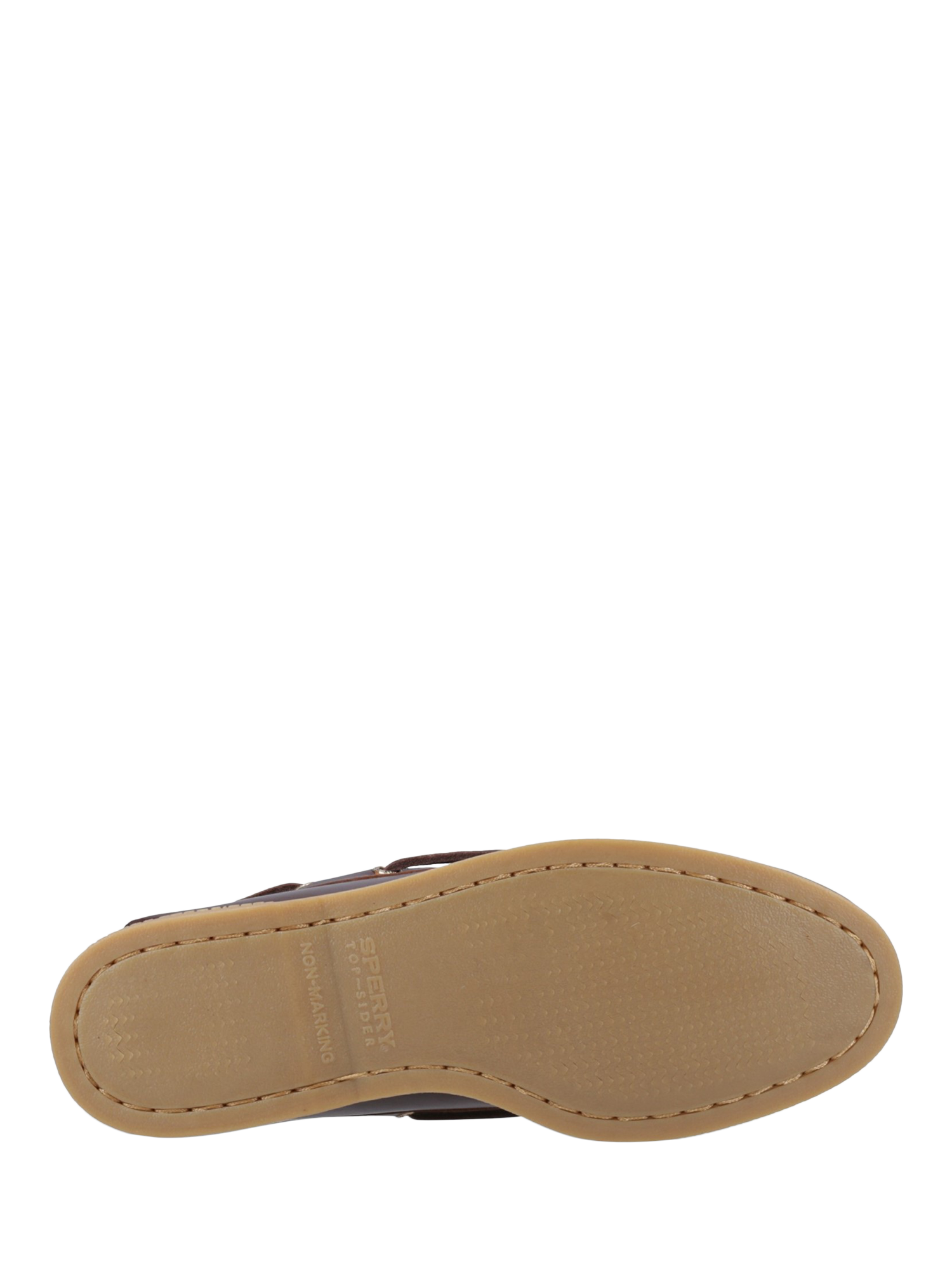 Product image 2 of 2, which shows Sperry Gold Cup Leather Boat Shoes, Brown, 6