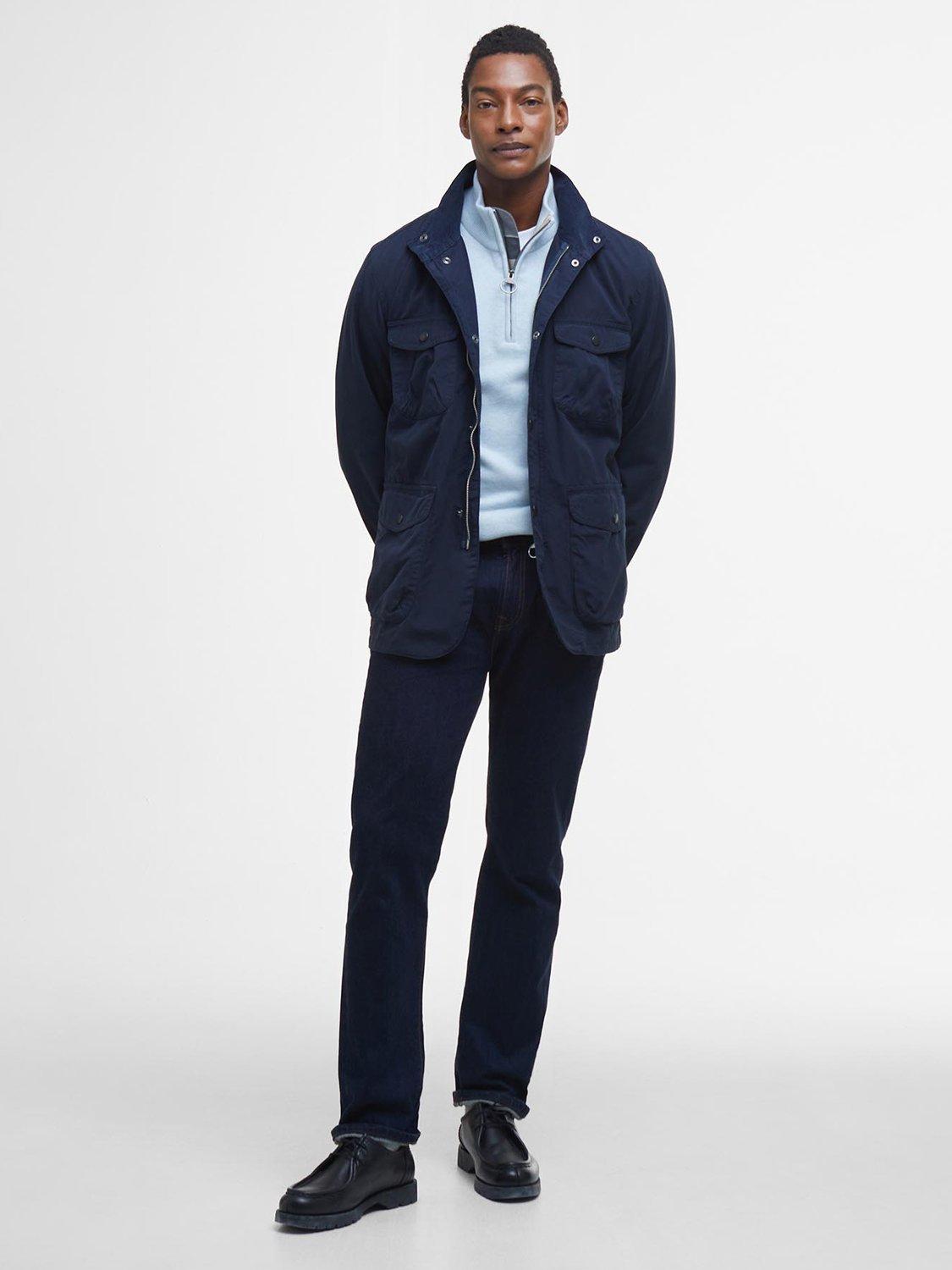 Product image 3 of 7, which shows Barbour Ogston Casual Jacket, Navy, S