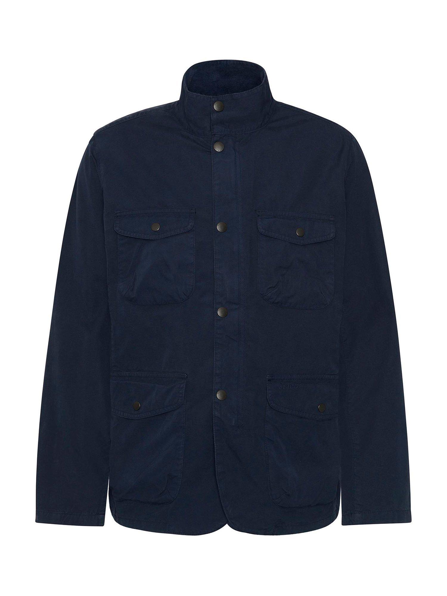 Product image 4 of 7, which shows Barbour Ogston Casual Jacket, Navy, S