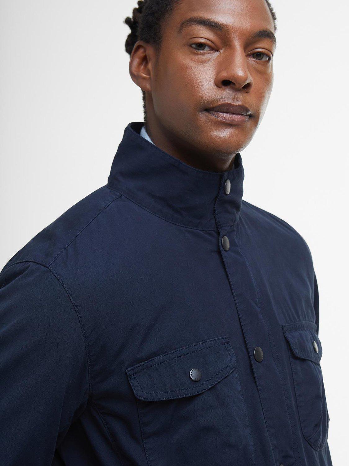 Product image 5 of 7, which shows Barbour Ogston Casual Jacket, Navy, S