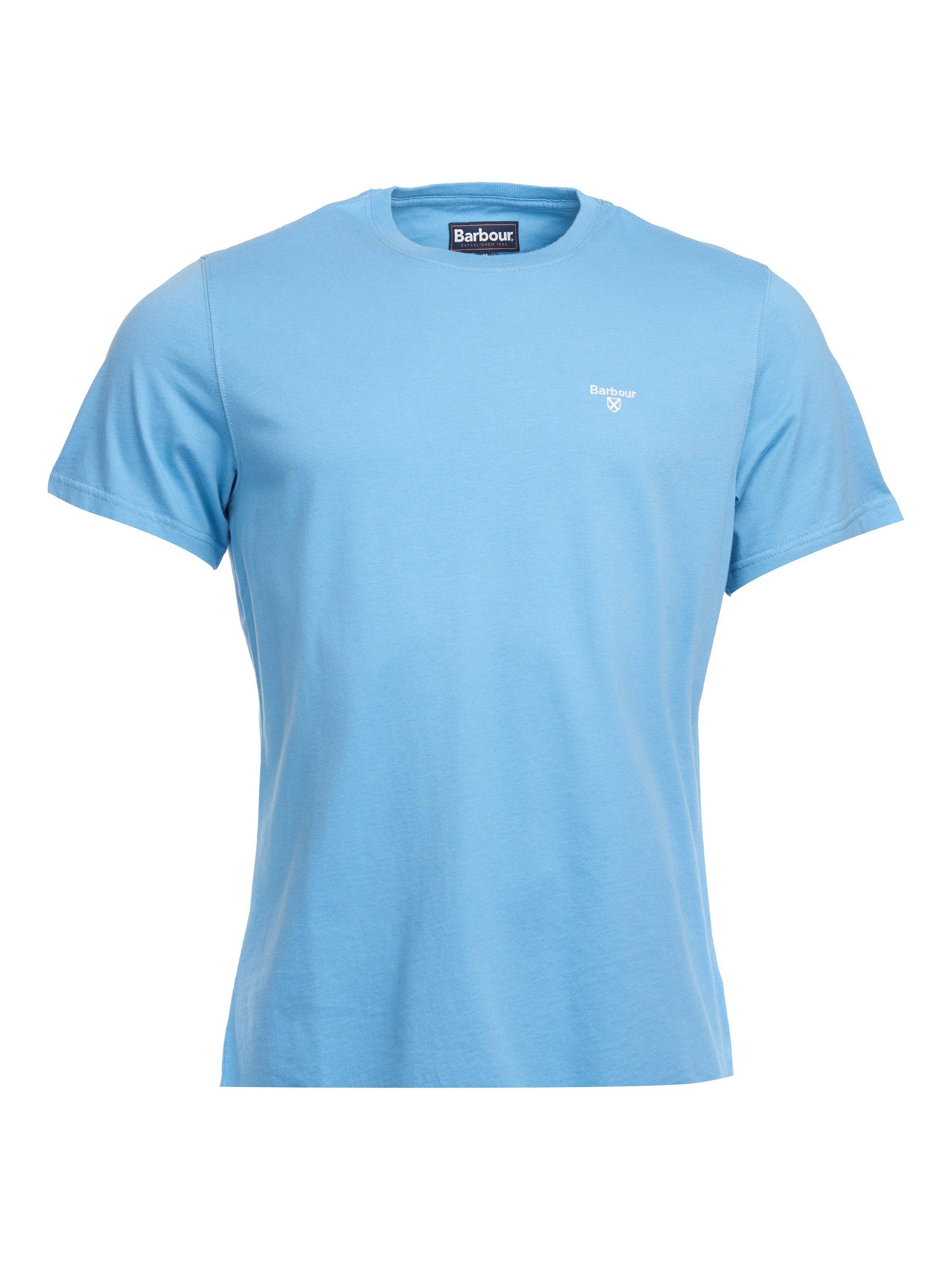 Product image 2 of 6, which shows Barbour Essential Sports Logo T-Shirt, Blue, S