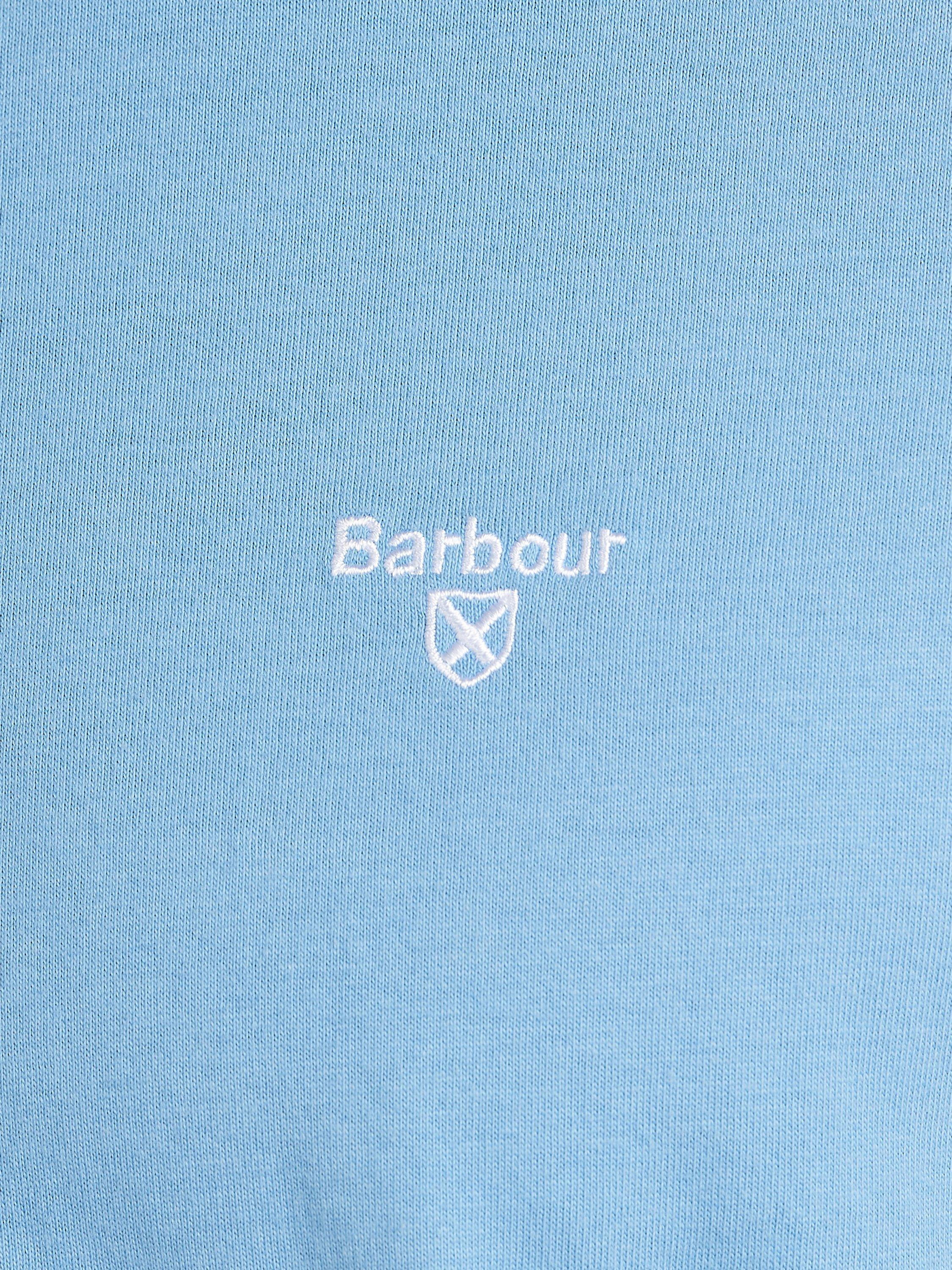 Product image 6 of 6, which shows Barbour Essential Sports Logo T-Shirt, Blue, S