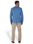 Raging Bull Linen Blazer, Mid Blue
