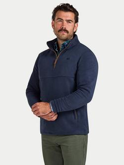 Raging Bull Quarter Zip Fleece, Navy, Navy