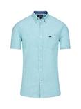 Raging Bull Classic Short Sleeve Linen Blend Shirt