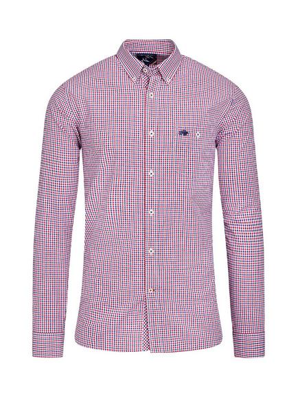 Raging Bull Cotton Regular Fit Check Shirt, Multi - view 2, Multi