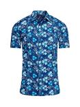 Raging Bull Cotton Regular Fit Floral Shirt, Navy/Multi, Navy/Multi