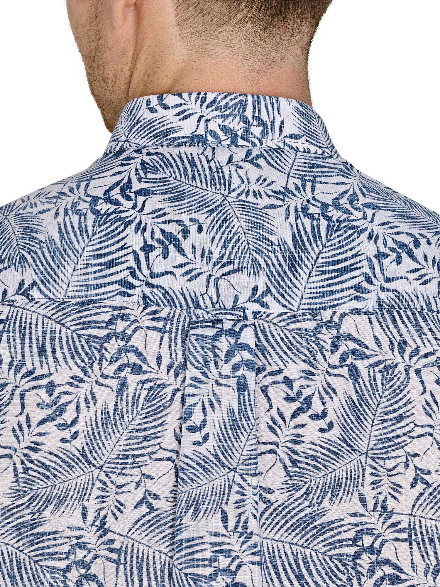 Product image 6 of 8, which shows Raging Bull Short Sleeve Floral Shirt, Navy/Multi, S