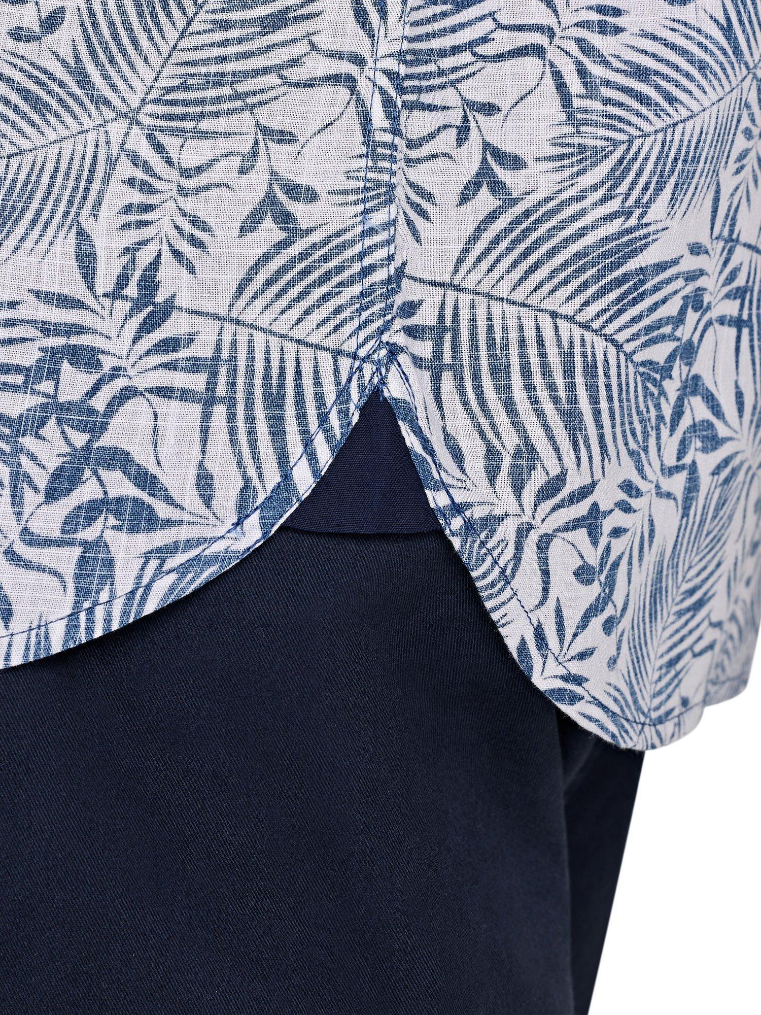 Product image 7 of 8, which shows Raging Bull Short Sleeve Floral Shirt, Navy/Multi, S