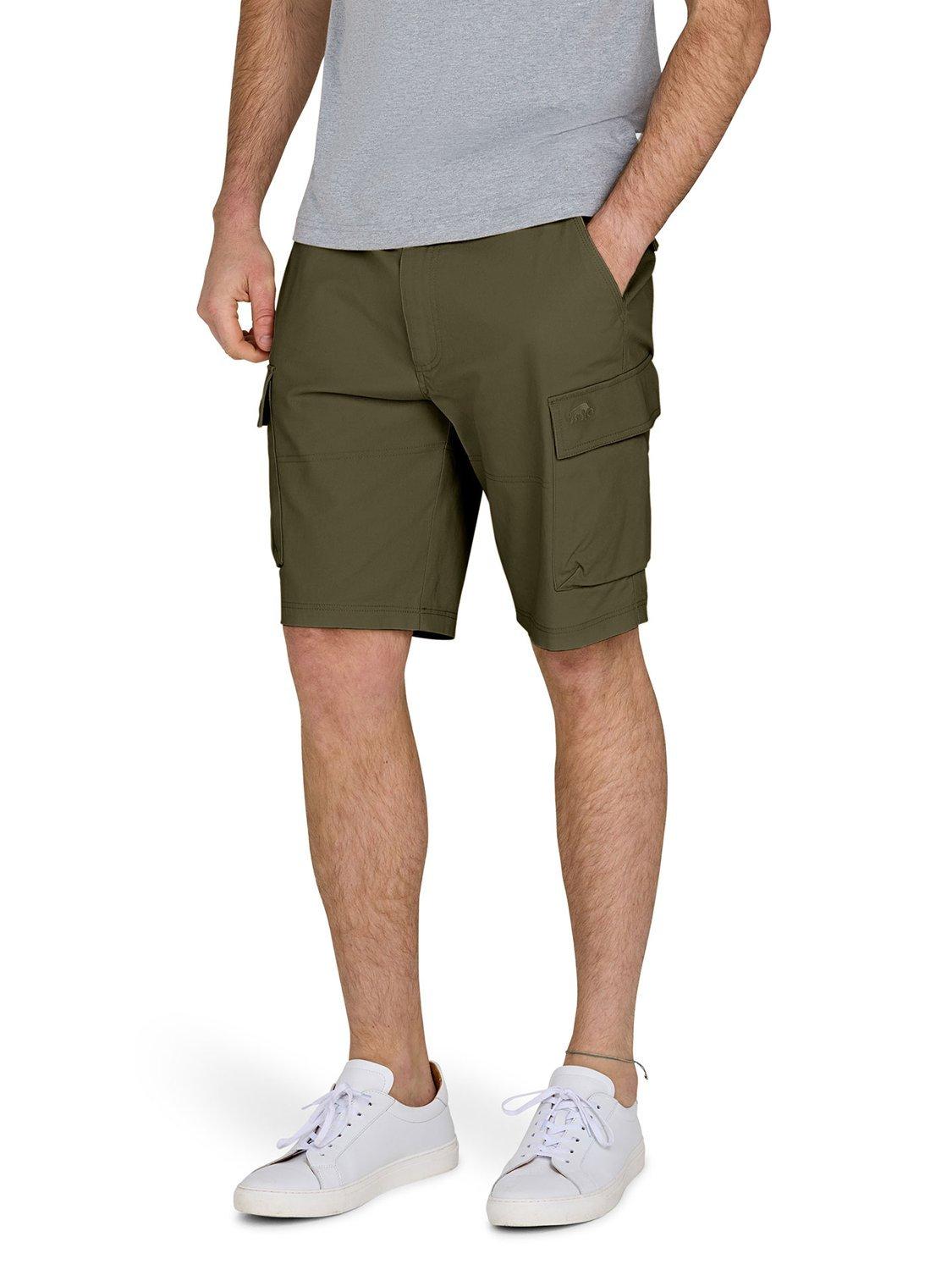 Product image 6 of 6, which shows Raging Bull Classic Cargo Shorts, Olive, 30R