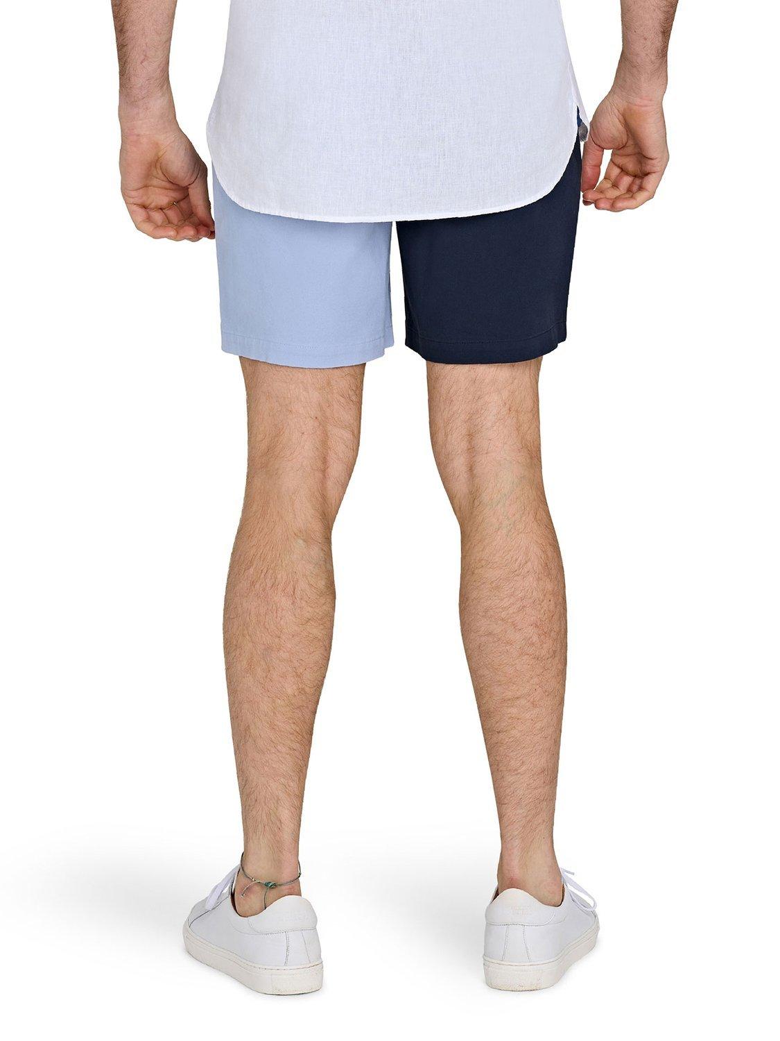 Product image 2 of 4, which shows Raging Bull Harlequin Shorts, Sky Blue/Navy, S