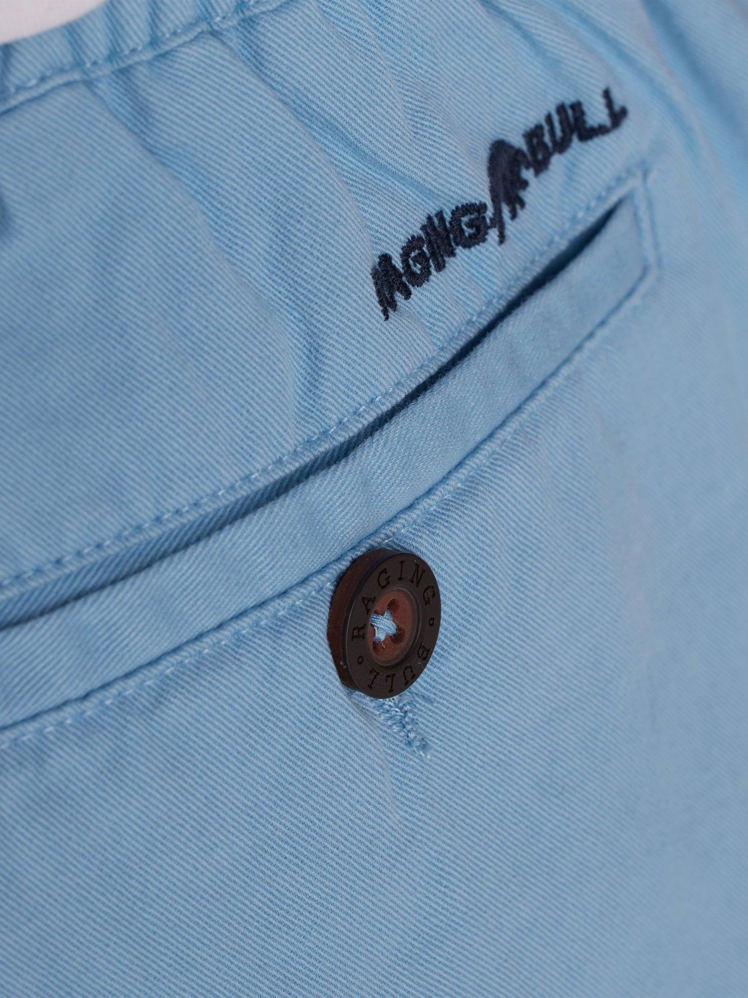 Product image 7 of 8, which shows Raging Bull Stretch Chino Shorts, Sky Blue, S