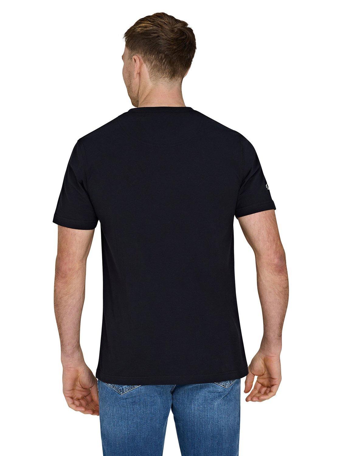 Product image 3 of 11, which shows Raging Bull Cotton Regular Fit Short Sleeve Ride Out Graphic T-Shirt, Black, S