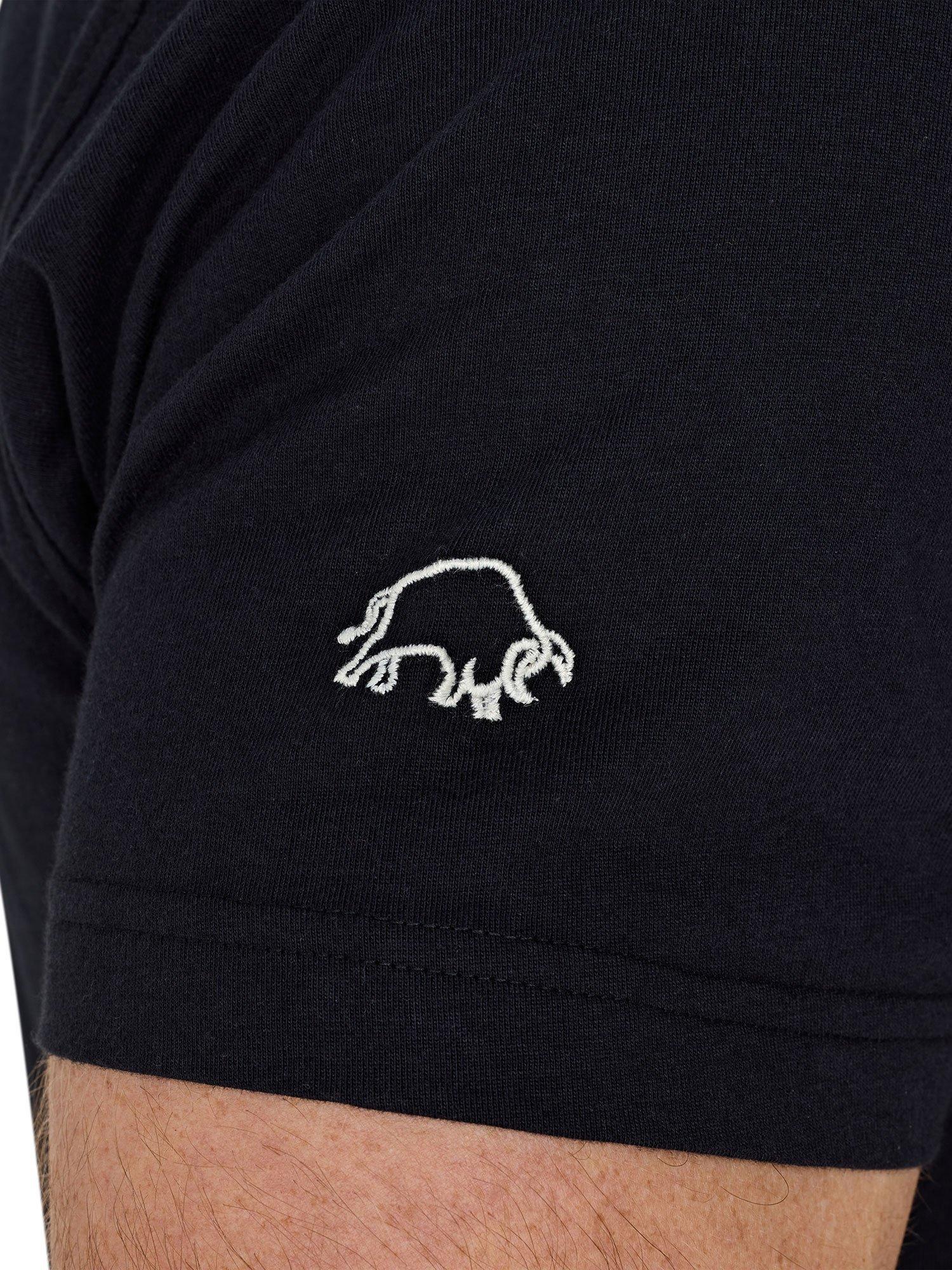 Product image 5 of 11, which shows Raging Bull Cotton Regular Fit Short Sleeve Ride Out Graphic T-Shirt, Black, S