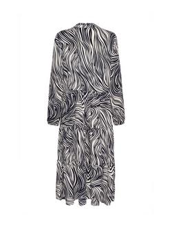 Saint Tropez Eda Stripe Midi Dress, Mid Blue - view 2, Mid Blue