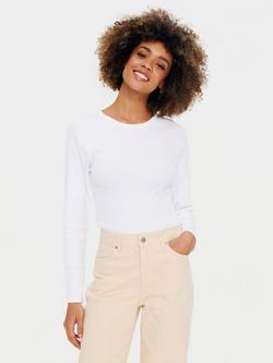 Saint Tropez Aster Organic Cotton Rich Top, Bright White