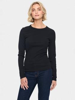 Saint Tropez Aster Organic Cotton Rich Top, Black