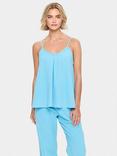 Saint Tropez ZalindaSZ Cotton V-Neck Strap Top
