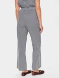 Saint Tropez ZalindaSZ High-Waisted Cotton Stripe Trousers