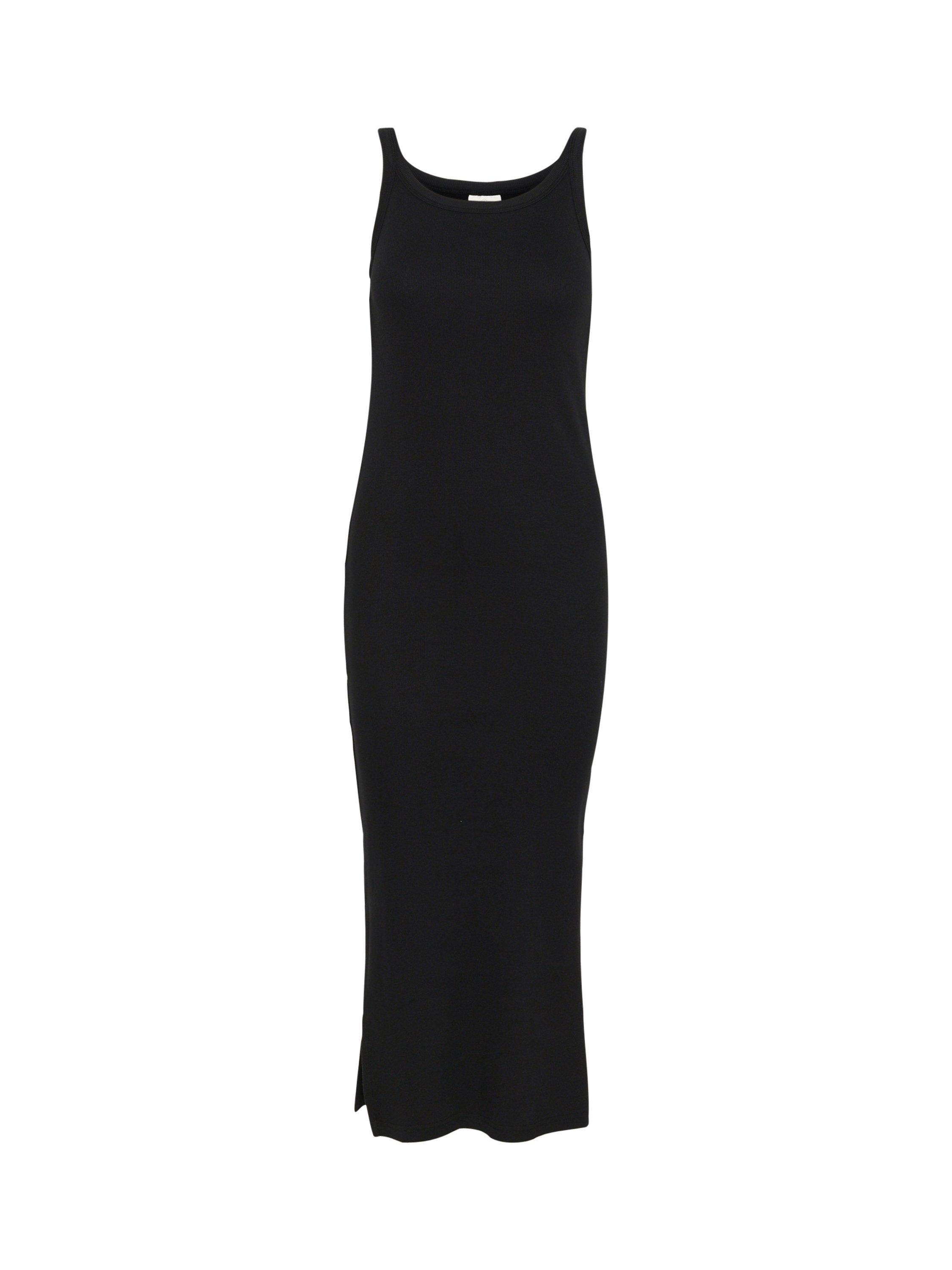 Product image 3 of 4, which shows KAFFE Carna Bodycon Midi Dress, Black, XL
