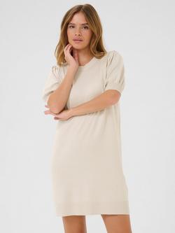 KAFFE Lizza Knitted Jumper Dress - view 2, Moonstruck