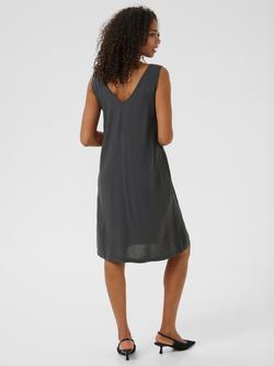 KAFFE Milia Sleeveless Dress, Mid Grey - view 2, Mid Grey
