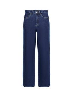 KAFFE Sandra Straight Leg Jeans, Medium Blue, Medium Blue