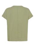 KAFFE Milia Short Wing Sleeve Blouse, Oil Green